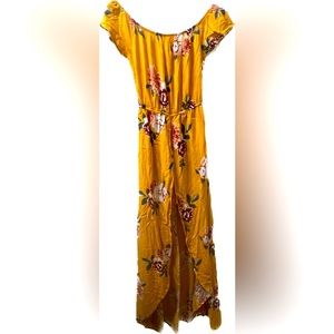 J for Justify | Floral Romper Dress